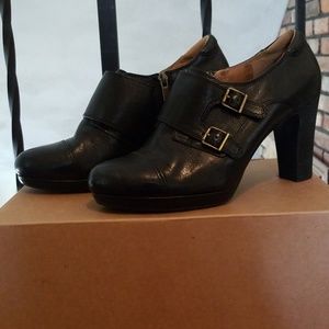 Clark's Matte Black Booties